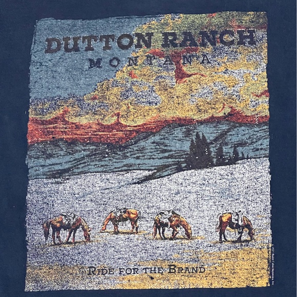 Yellowstone Dutton Ranch Tshirt - Picture 3 of 4